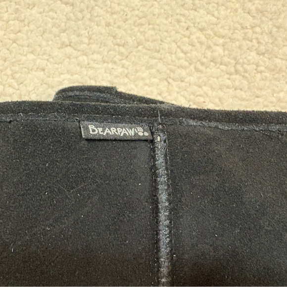 BearPaw Women’s Black Suede Boots | Size 8 | Tall - Picture 9 of 9